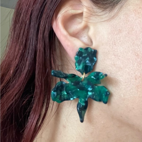 J. Crew Jewelry - J.Crew x Lele Sadoughi Paper Lily Earrings